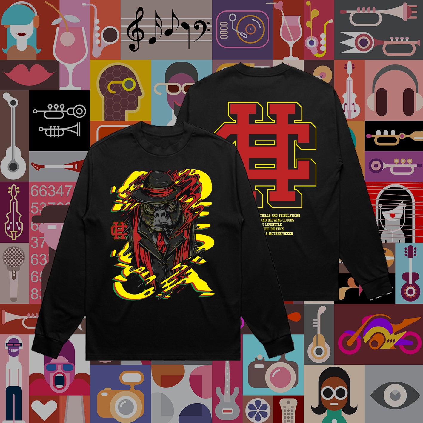 RILLA SMOKE ADULTS LONGSLEEVE