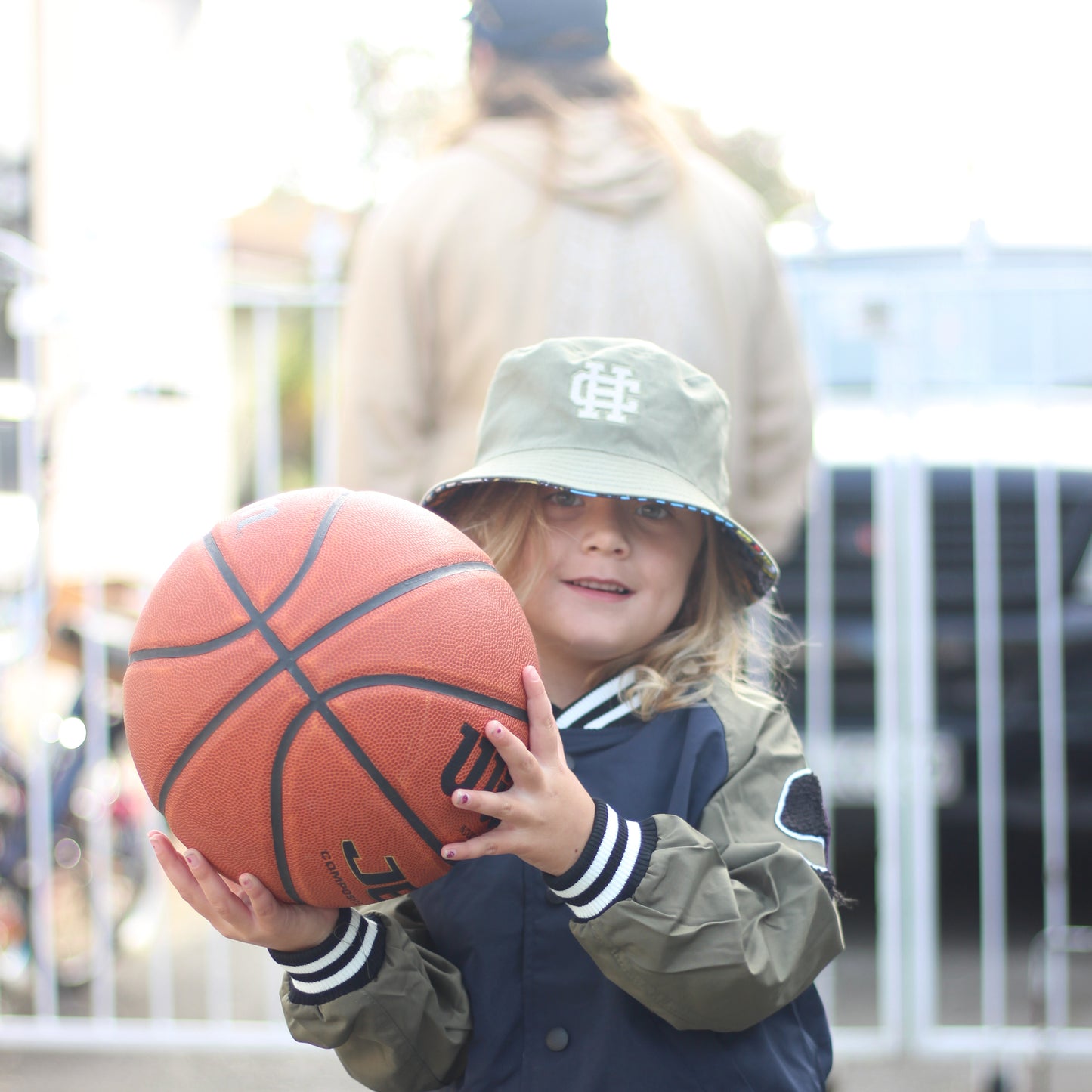 KIDS REVERSIBLE BUCKET HAT - 54cm (4 - 8yrs)