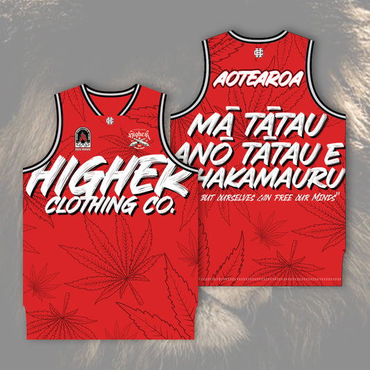 FREE OUR MINDS BBALL SINGLET